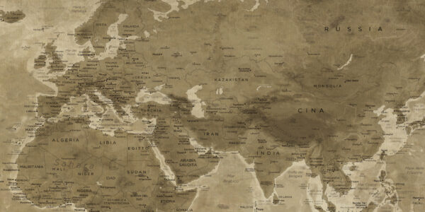 Mappa del Mondo Vintage
