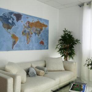 Kit di fissaggio in Plexiglas® trasparente